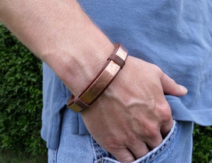 herr-koppar-och-läder-armband