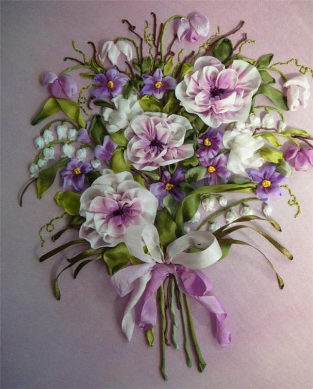 stuha-výšivka-kytica-pekných kvetov