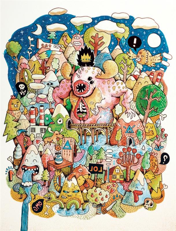 bts-grafisk-konst-skärm-konst-grafisk-konst-original-idé-värld