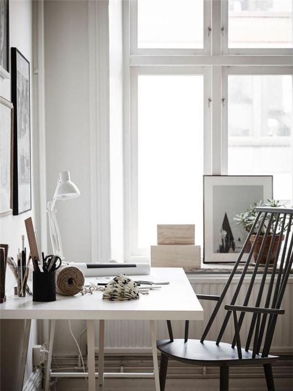 stôl v škandinávskom štýle-nábytok-škandinávskeho typu
