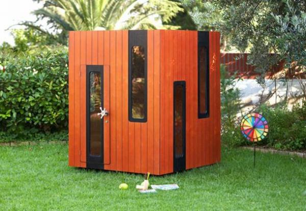 kubisk-röd-design-trädgård-skjul-för-barn