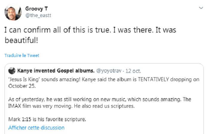 Efter att ha skjutit upp släppet meddelar Kanye West på Twitter att hans album Jesus Is King kommer att släppas den 25 oktober