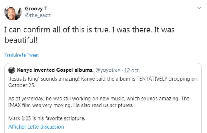 Efter att ha skjutit upp släppet meddelar Kanye West på Twitter att hans album Jesus Is King kommer att släppas den 25 oktober