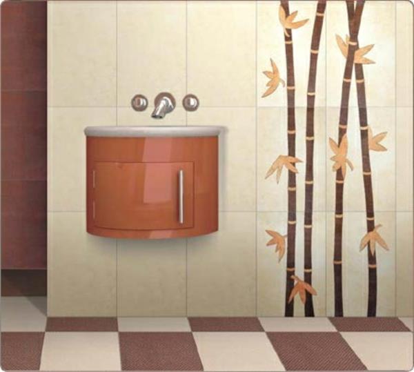 بلاط حائط-حمام-تصميم-بامبو