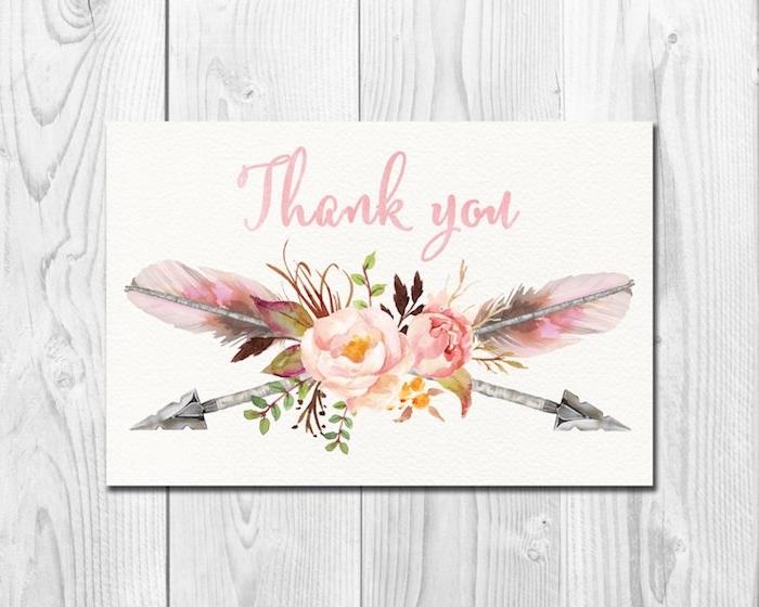 Krásna karta s poďakovaním kytici kvetov, kresba ruže, najkrajšie vzory na svete