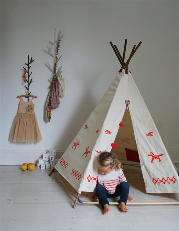 detska izba-krasne-teepee-pre-deti-vyrobka-teepee-stan-teepee-dieťa