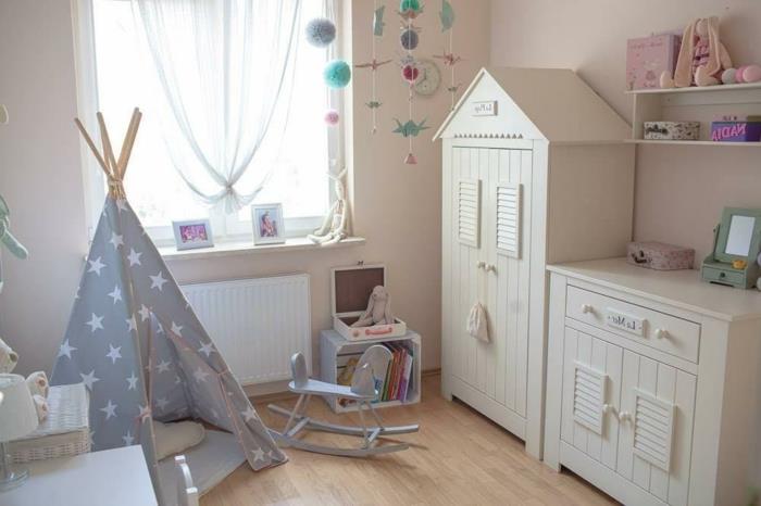 غرفة الاطفال-صنع-تيبي-خيمة-تيبي-جميل-طفل