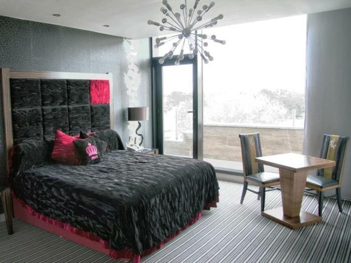 mörkt-och-vitt-sovrum-dekoration-vuxen-sovrum-rött-och-svart-sovrum