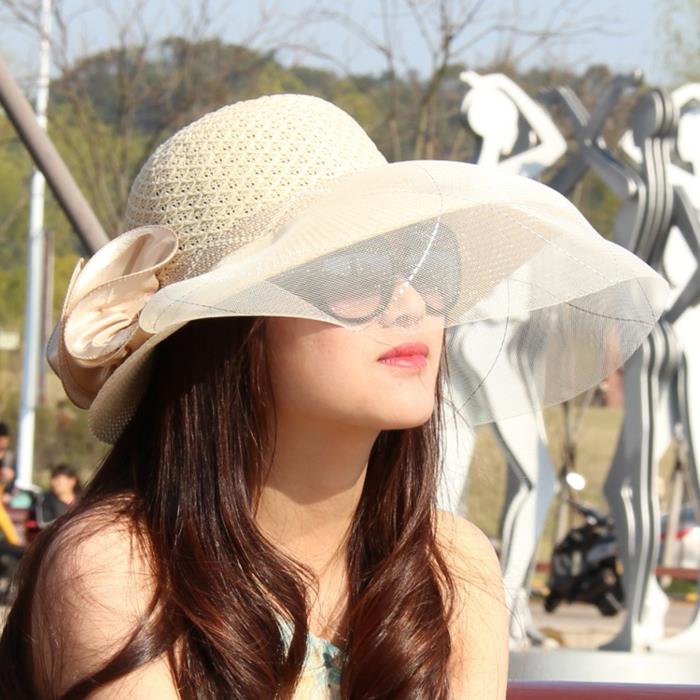 قبعة عاجية ، حجاب ، نظارة شمسية ، قبعة ضيف الزفاف ، مظهر امرأة أنيق