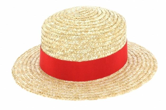 قبعة من القش للأطفال Traclet-4-Boater-with-Red-knot-resize