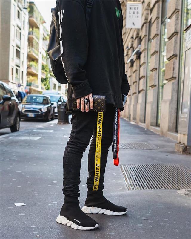 Balenciaga Speed ​​Trainer ako model tenisky trend man 2017 2018 leto