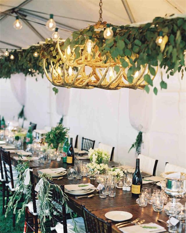 Rustikt drivved bröllop ljuskrona rustikt tema, rustikt bröllop bord dekorationer