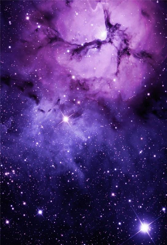 Dekoratívny tapetu pre iphone 5 iphone hd tapetu galaxie pekne purpurový a modrý obrázok