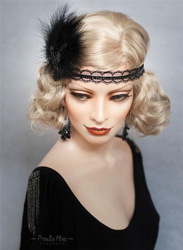 pin-up frisyr charleston makeup år 20