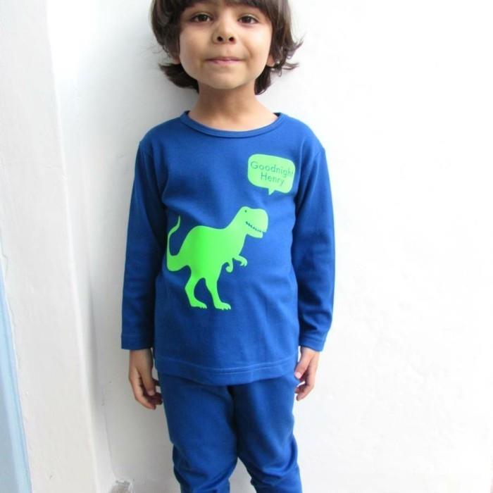 kombinéza-dieťa-spací-pyžamo-chlapec-dinosaurus