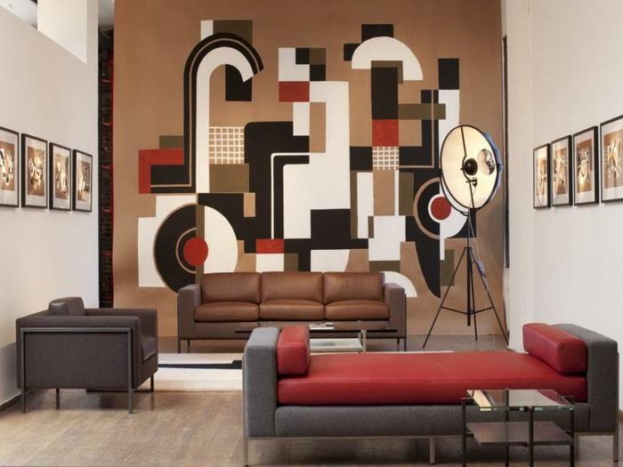 hur-att-dekorera-ditt-rum-med-våra-konstruerar-idé-deco-tonåring-sovrum-vägg-dekoration-röd-soffa