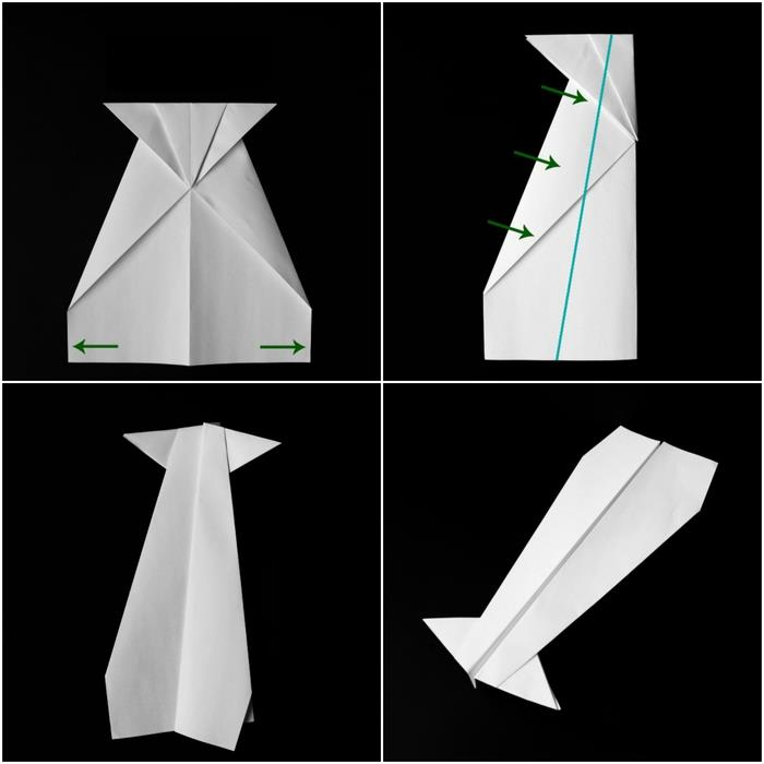ako si vyrobiť ľahké lietadlo origami, ktoré sa vznáša, návod na skladanie papiera a základné techniky origami