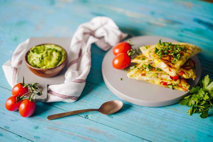 ako urobiť quesadillas domáce kuracie prsia quesadilla recept so zeleninou štýl fajitas ľahký brunch