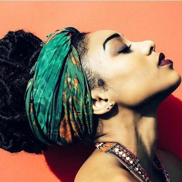 how-to-wear-a-green-turban-heads-style-afro-účes