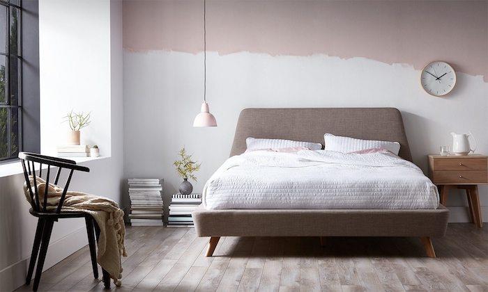 Trendová dekorácia farby do obývačky 2018 myšlienka jednoduchej a elegantnej škandinávskej dekorácie priemyselnej farby na stenu, ktorá sa zdá byť nekonečná