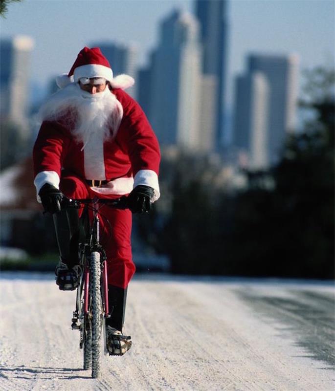 kostým-santa-claus-vtipný-kostým-otec-santa-claus-na-bicykli