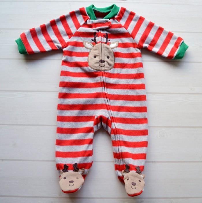 útulné pyžamo-novorodenec-pyžamo-chlapček-vianoce-pyžamo-dieťa