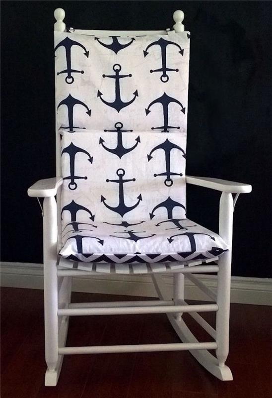 galette كرسي غطاء الوسادة mariniere الكراسي كرسي بذراعين