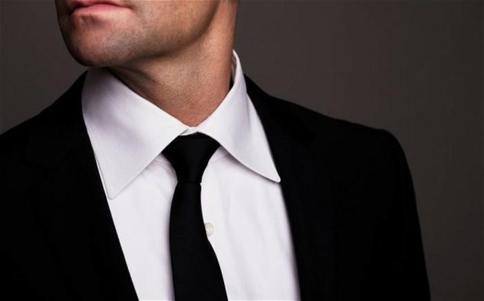 slips-strikt-klädd-svart-vitt