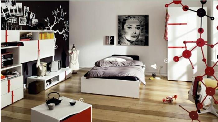 teen-girl-room-decor-audrey-hepburne