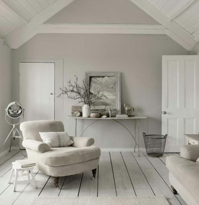 dekor-extrémne-triezvy-s-čistými líniami-obývačka-sivá-a-biela-farba-perleťovo-sivá-zdokonalenie-a-jednoduchosť