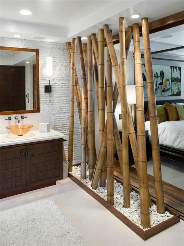 Afrikansk-bambu-vägg-dekoration-badrum