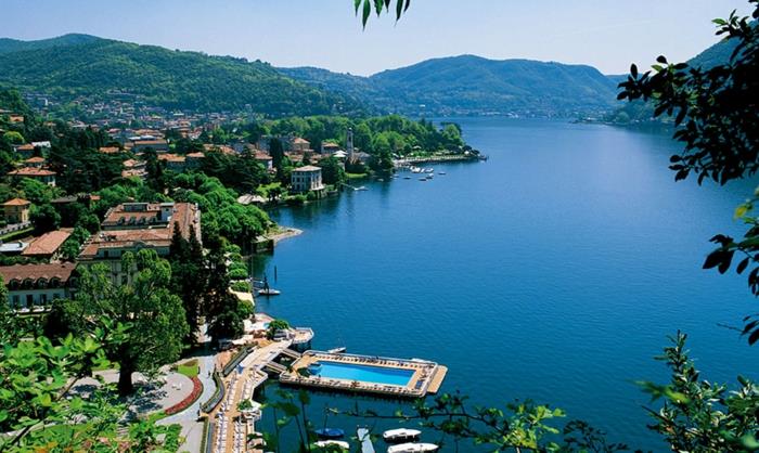 زيارة-بحيرات-بحيرة-من-يأتي-روتارد-بيلاجيو-إيطاليا-جمال-حمام السباحة