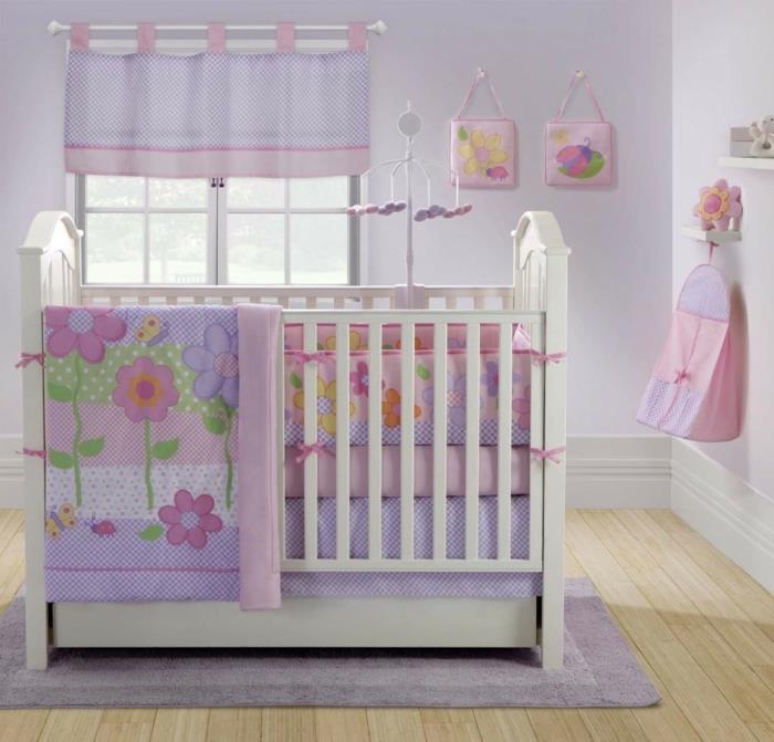 ديكورات غرف نوم الاطفال - افكار اصلية - ارجوانية