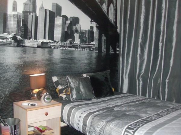 dekor-spálňa-new-york-idee-sivá-čierna
