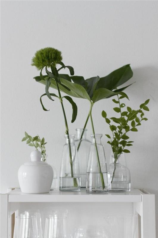 deco-transparent-vas-tall-transparent-glas-vas-med-gröna-blommor-hur-att-dekorera