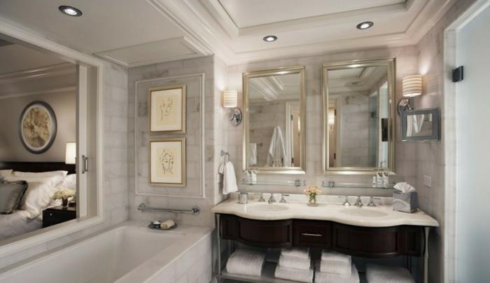 sivá-dvojité umývadlo-kúpeľňa-nábytok-originálne-nápady-vaňa