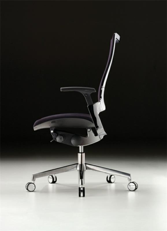 dizajnová a pohodlná ergonomická kancelárska stolička