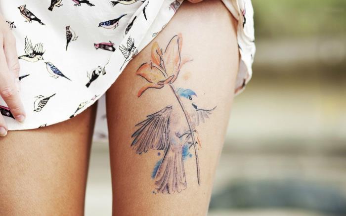 Význam tetovanie mandaly tetovanie prsia obdivuhodné farebné tetovanie vtákov a kvetov
