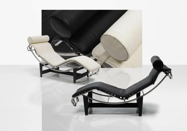 två-schäslong-corbusier-vit-och-svart