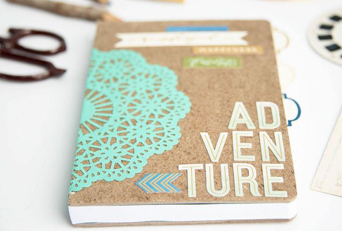 Diario di viaggio con scritta personalizzata، sorprese per lui fai da te، materiali per il lavoretto