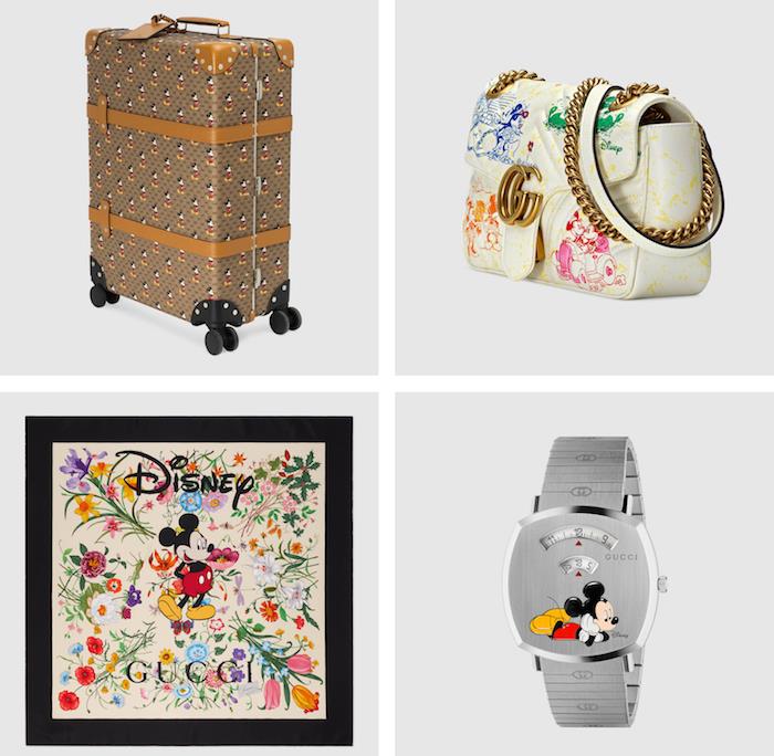 Gucci återupptar sina Mickey Mouse -utsmyckade tryck för en Disney X Gucci -samling för kinesiskt nyår 2020