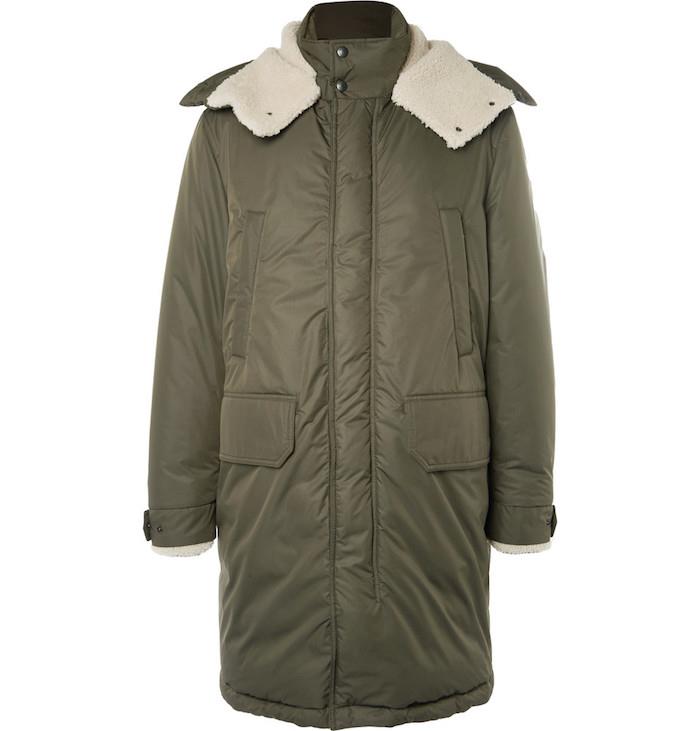 Grafton dunjacka från Moncler khaki luxe parka man winter