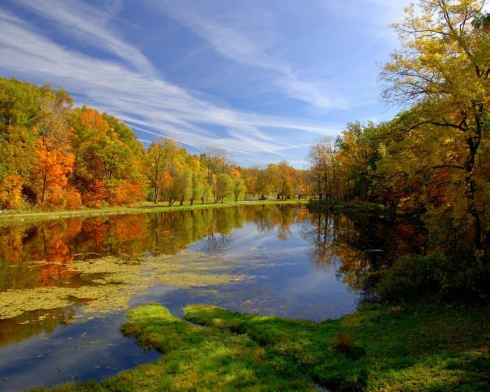 na jeseň-foto-obrázok-jeseň-krajina-krásna-príroda-rieka-pekná