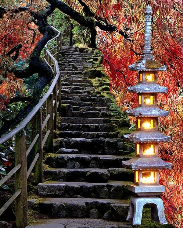 درج حديقة يابانية
