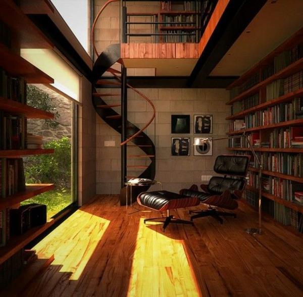 interiér-drevené-podkrovie-schodisko-otvorené-von-von