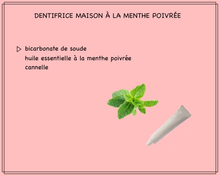 وصفة سهلة للحصول على معجون أسنان منزلي طازج محضر من صودا الخبز والقرفة وزيت النعناع العطري