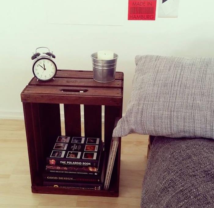 göra-en-trä-låda-deco-billig-möbler-hyllor-sängbord-återvinna-gammal-äpple-låda-vin-låda-gammal-idé-dekoration-diy