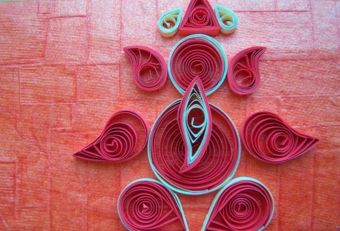 naučte sa ľahké quilling, originálne figúrky v zloženom papieri, skladajte figúrky