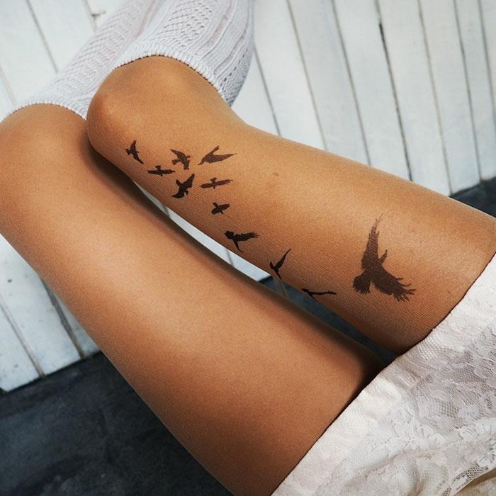 Tetovacie vzory pre ženy Lietajúce vtáky Tetovacie vzory pre ženy
