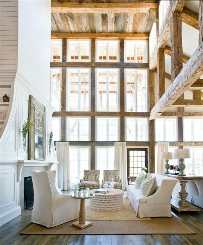 kreslo-biely-loft-bývanie-zaujímavý-interiér